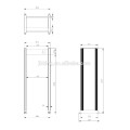 Doorframe Walk Through Metal Detectors for Airport Check